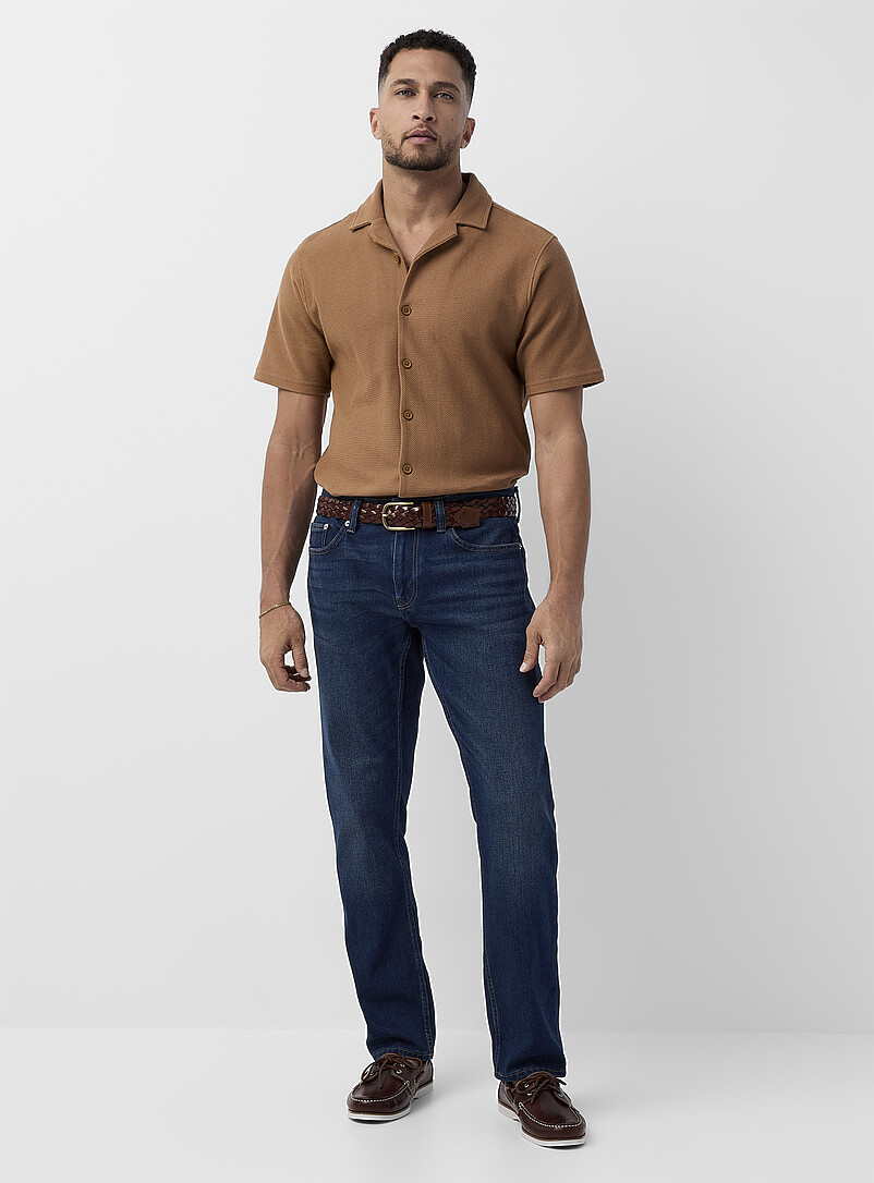 Pepe Jeans Jean Droit Enduit, Bleu (Denim), 28W / 32L Homme Pepe Jeans Jean Droit Enduit, Bleu (Denim), 28W / 32L Homme