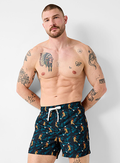 Tiger swim trunk