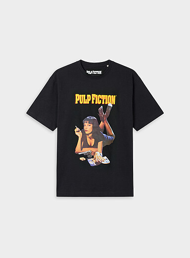 Le 31 Black Pulp Fiction T-shirt for men