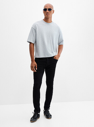 Le jean noir profond Warp <b>Coupe &eacute;troite</b>