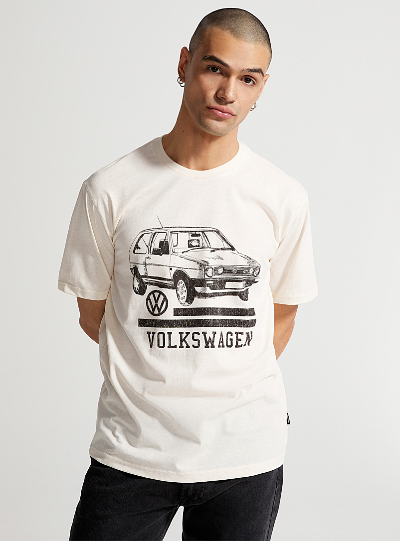 Le 31 Ivory White VW T-shirt for men