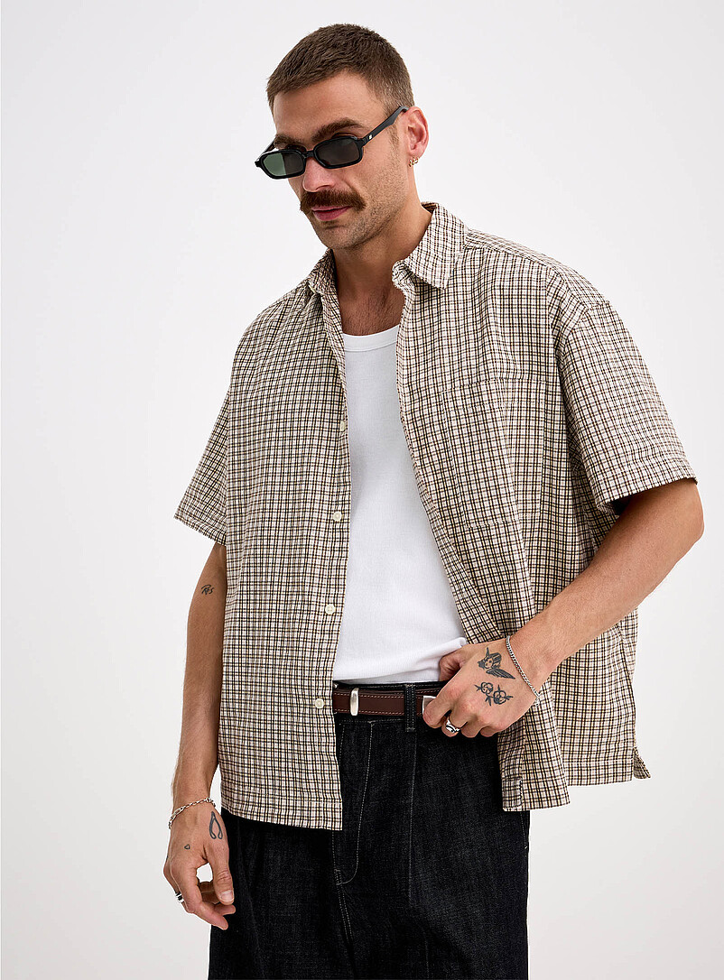 Small check shirt product image (primary)
