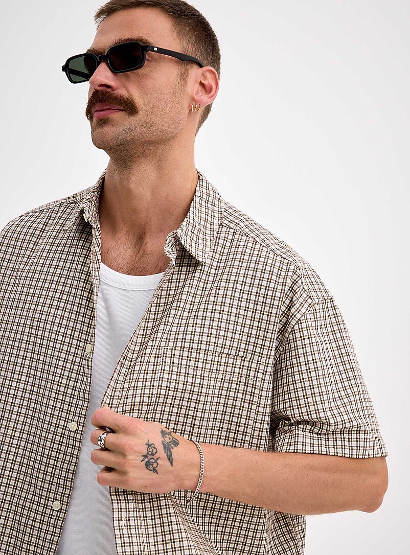 Small check shirt product image 2