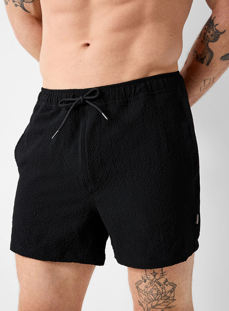 Solid swim trunk product image 2