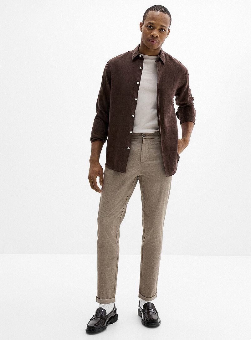 Piqué Weft Pant Slim Fit
