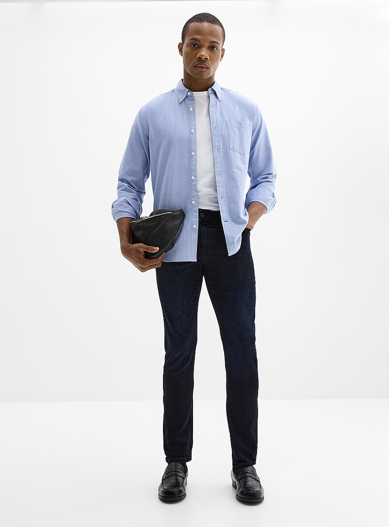Loom deep-indigo jean Slim fit product image (primary)