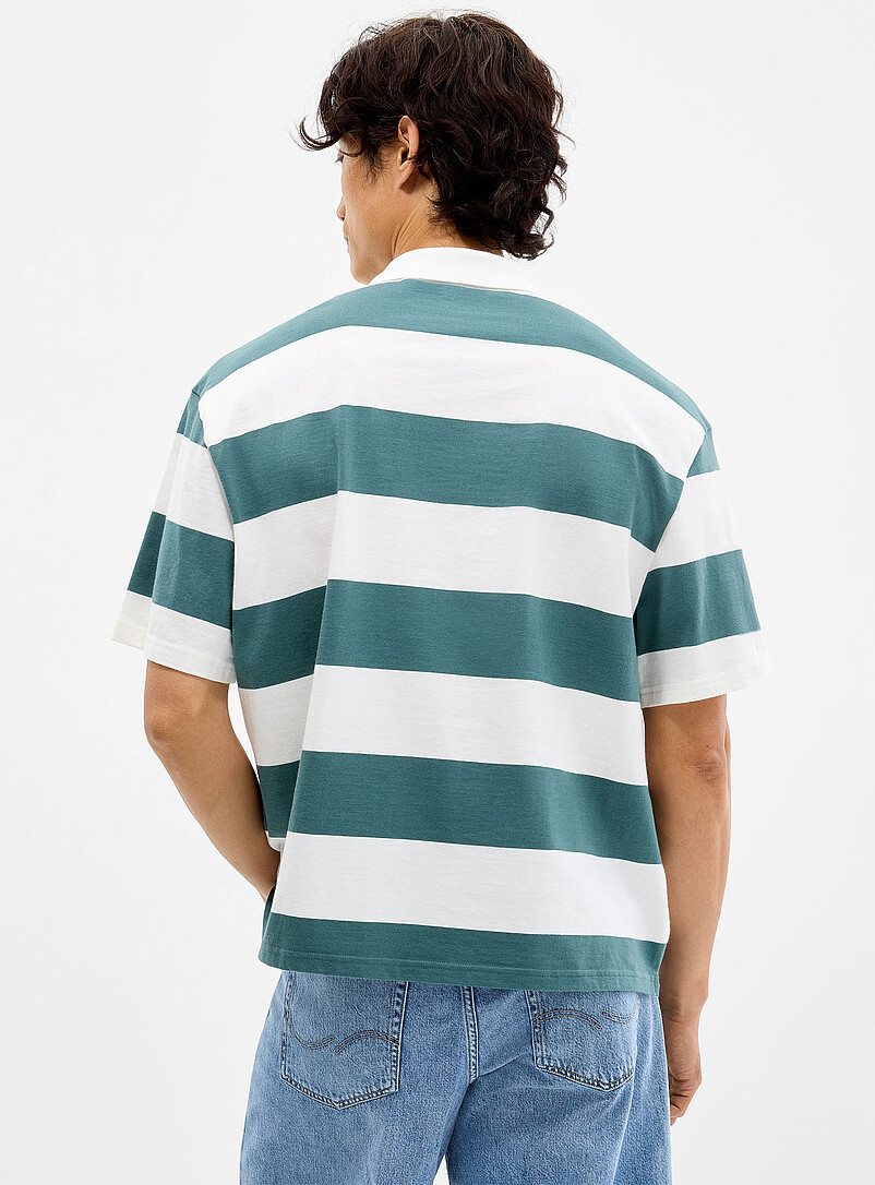 Project 13 club stripe polo product image 2