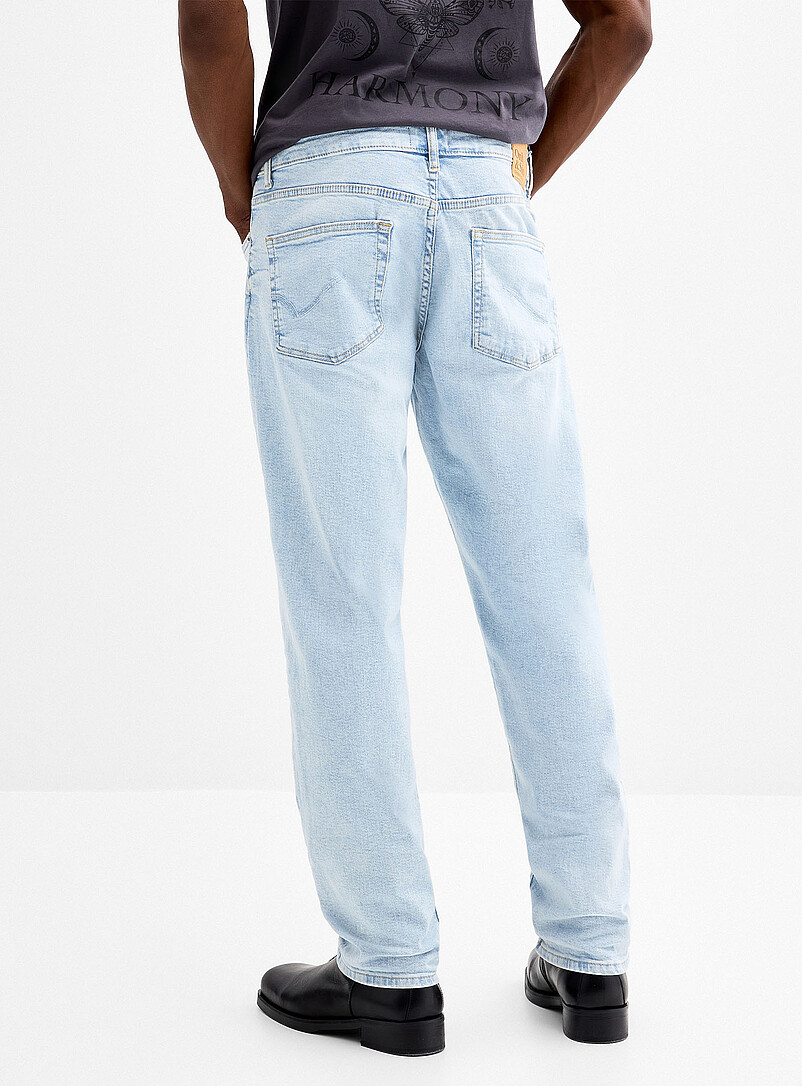 Weft bleached jean Straight fit product image 3