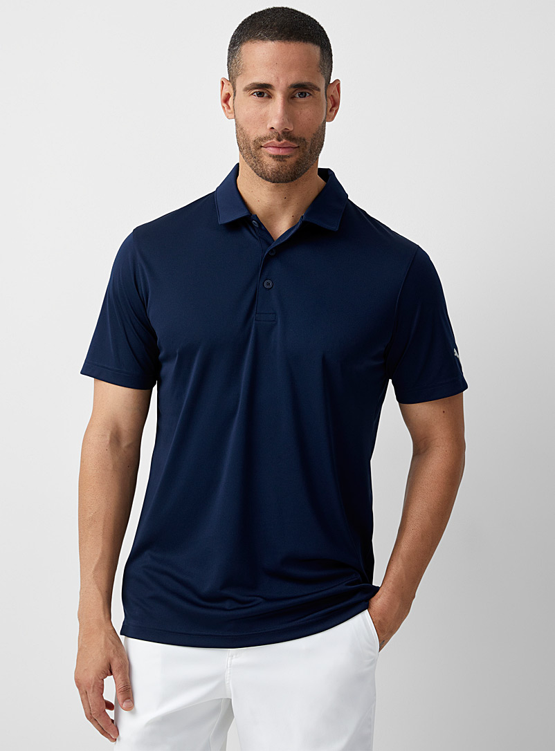 Puma Golf Marine Blue Gamer breathable jersey polo for men