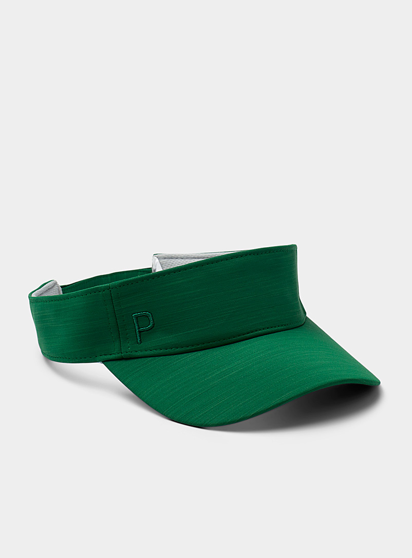 Puma Golf Emerald/Kelly Green Logo emblem visor for women
