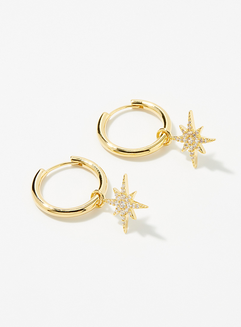 Orelia Assorted Large stars earrings for women