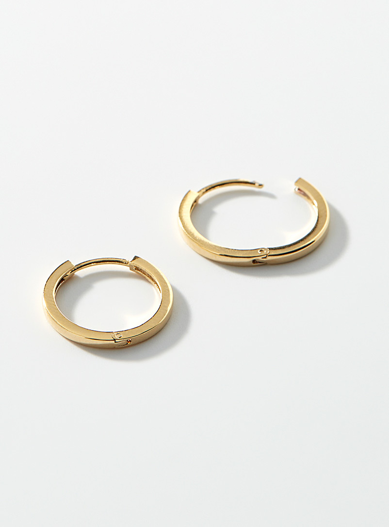 Orelia: Les minces anneaux dorés Assorti pour femme