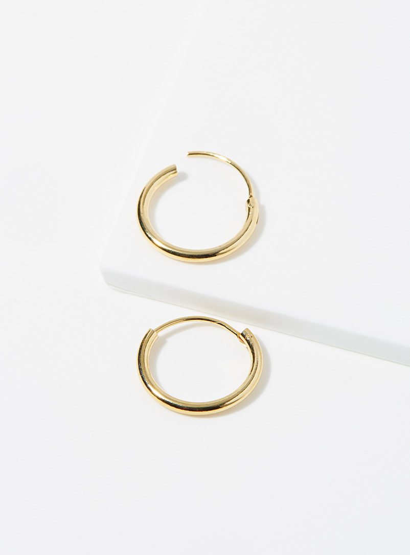 Orelia: Les petits anneaux minimalistes Assorti pour femme