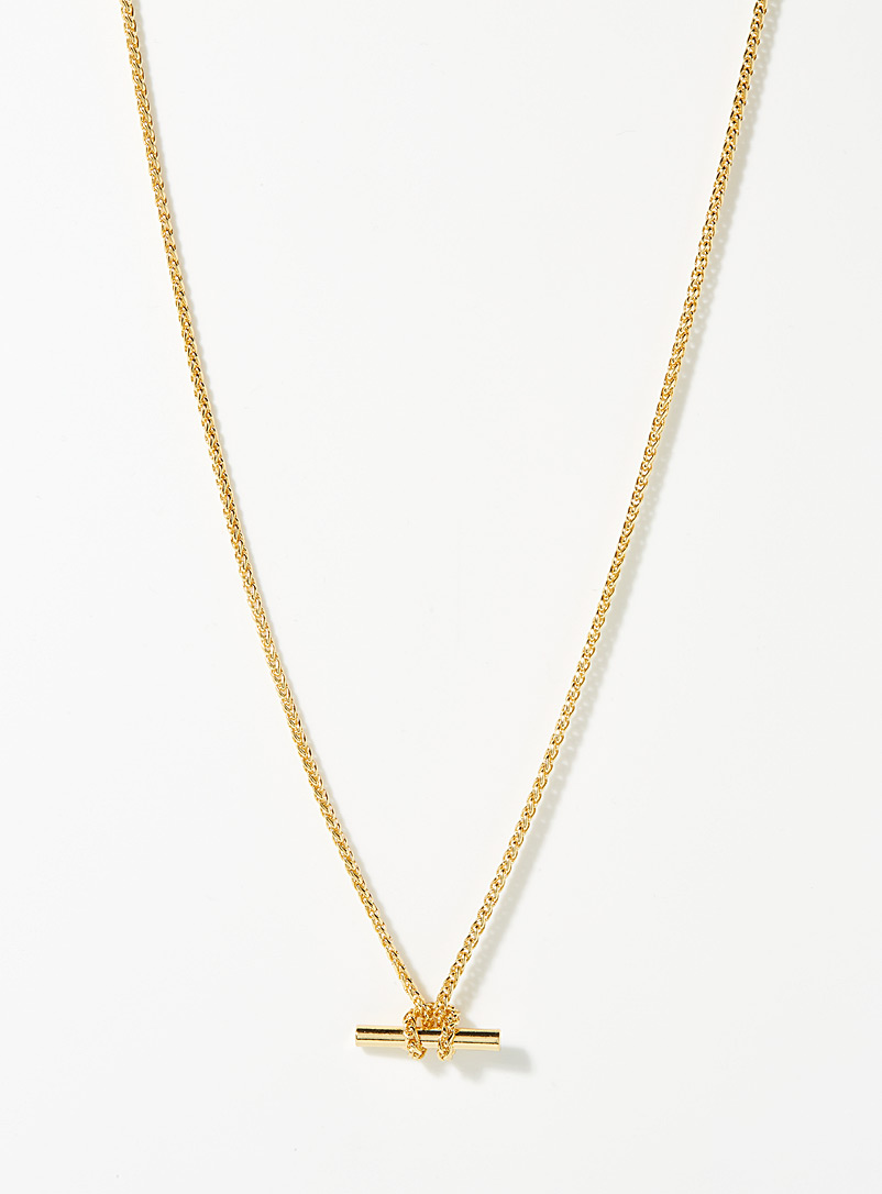 Orelia Assorted Golden rod chain for women