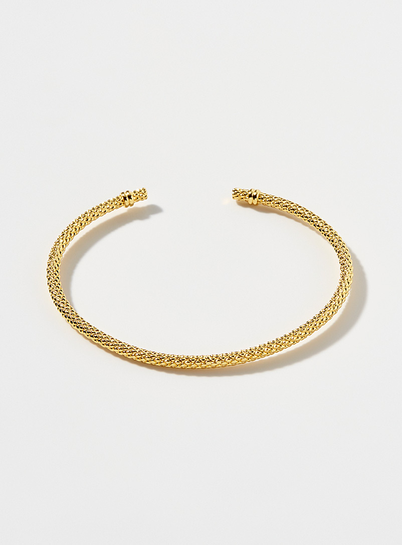 Orelia Assorted Thin snakeskin cuff bracelet for women