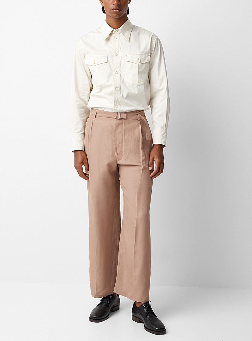 Flowy belted pant