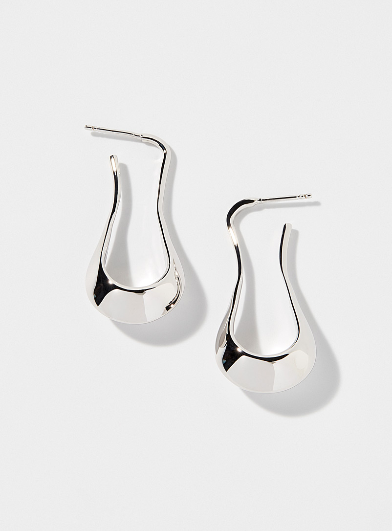 Lemaire Silver Drop earrings for women