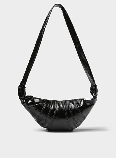 Le petit sac Croissant toile enduite