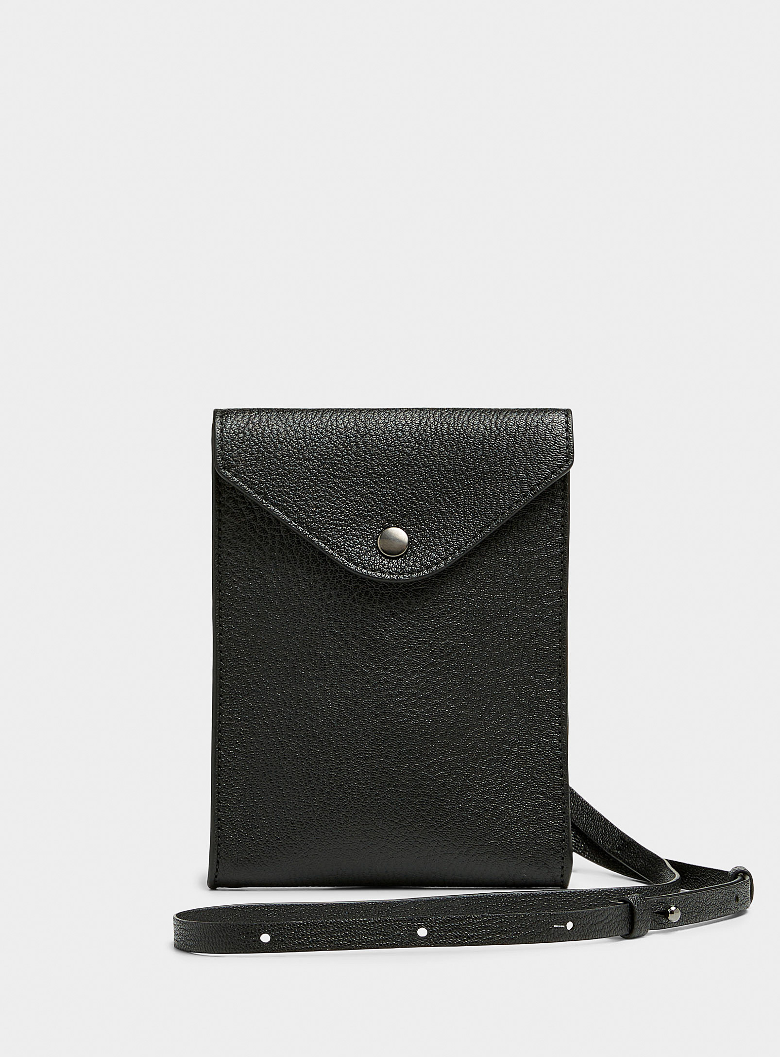 Lemaire Enveloppe Crossbody Bag In Black