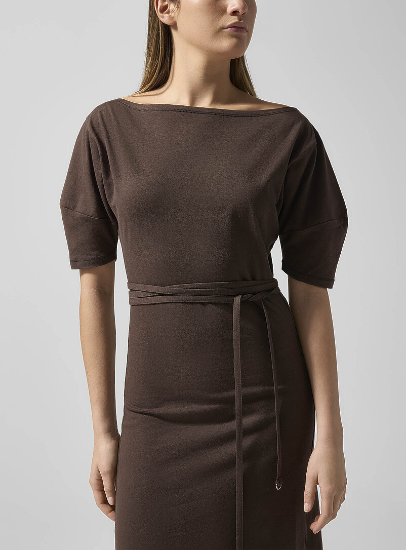 Knotted waist T-shirt dress product image 2
