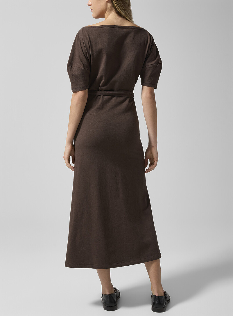 Knotted waist T-shirt dress product image 3