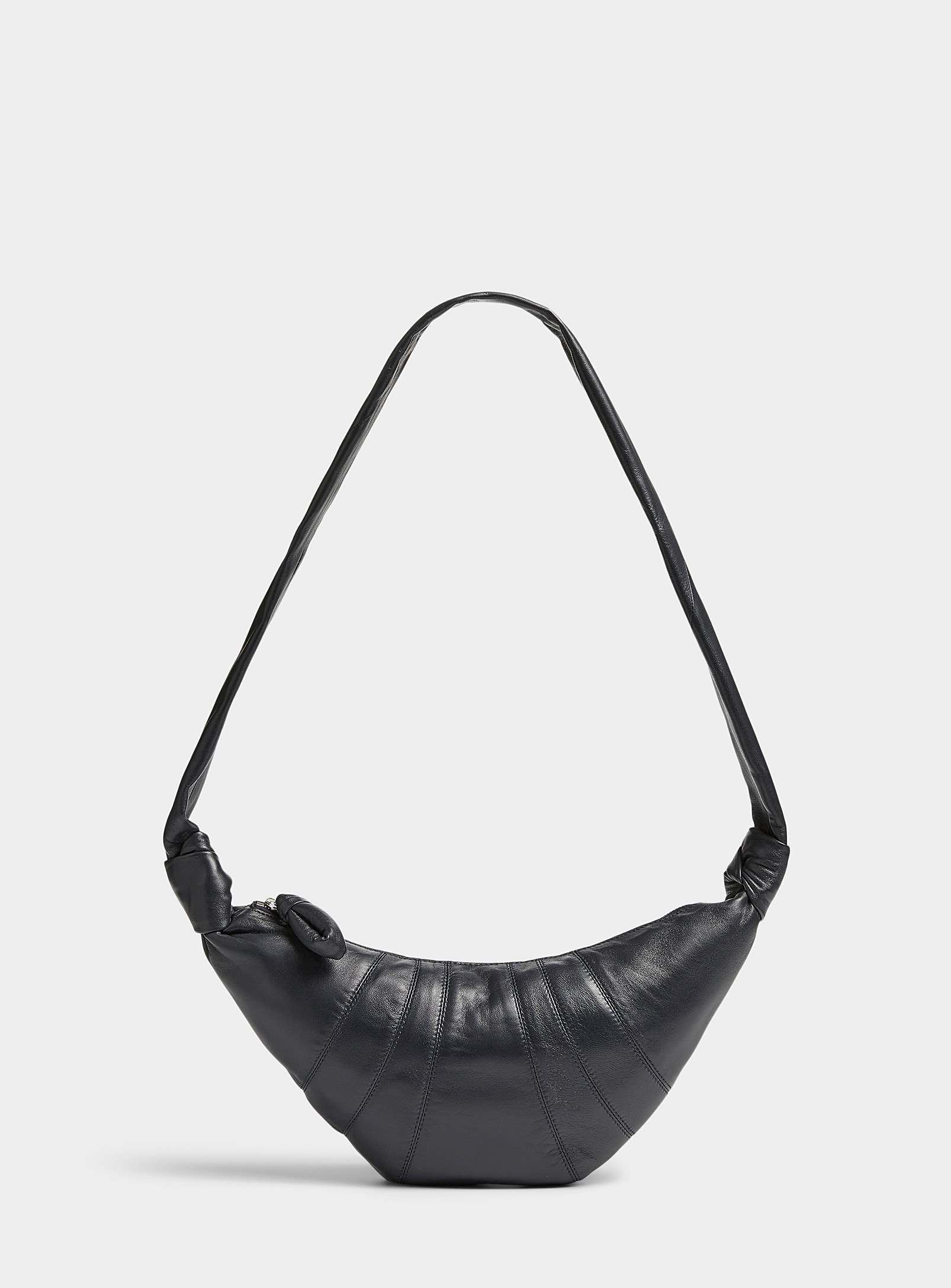 Lemaire Croissant Small Bag In Black