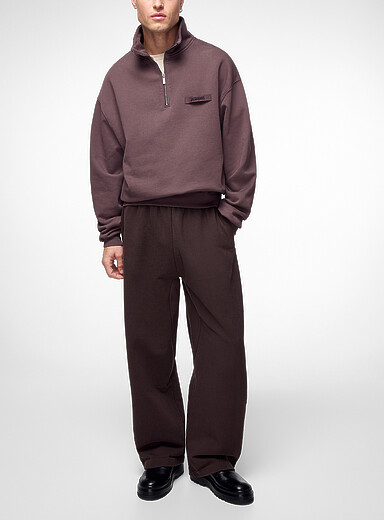 Le jogger ample chocolat Montaigne  Unisexe