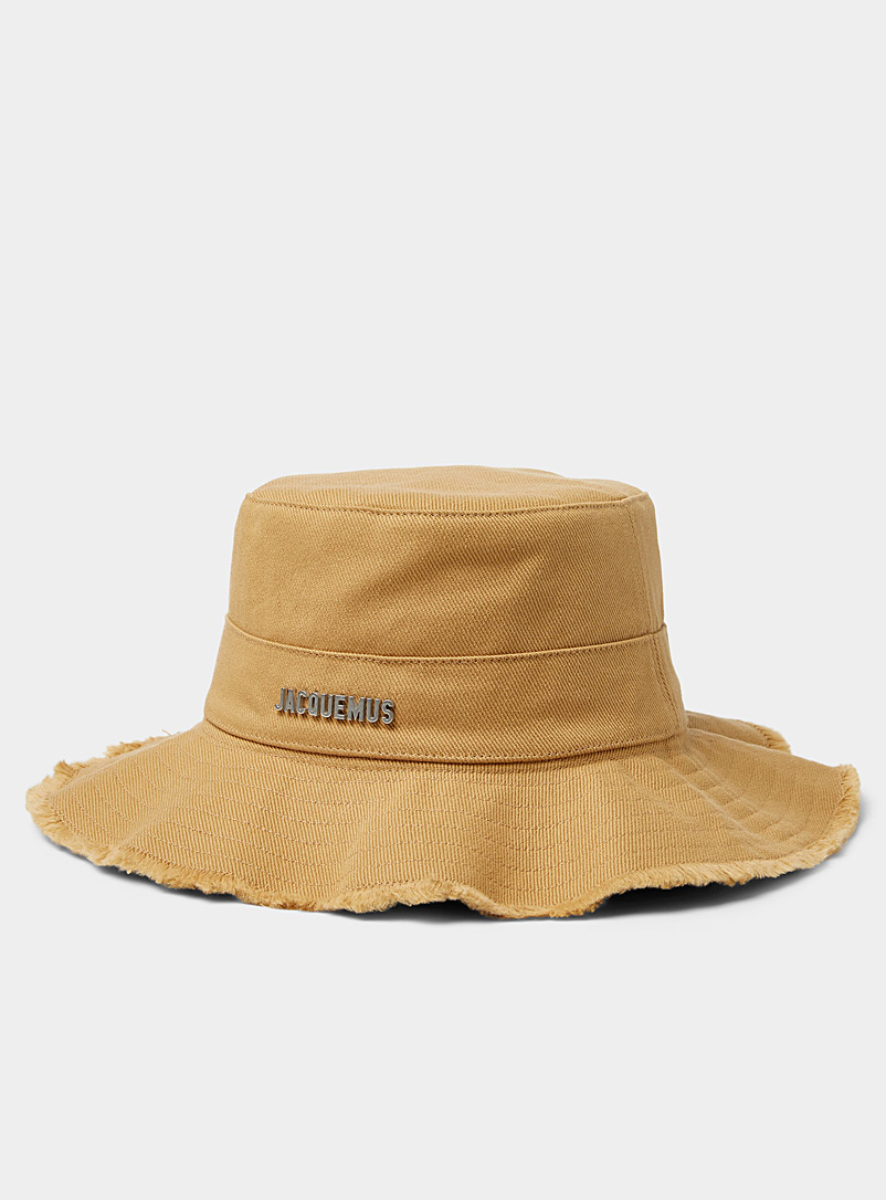 Jacquemus Cream Beige Artichaut bucket hat for men