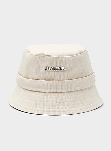 Jacquemus Black Gadjo bucket hat for men