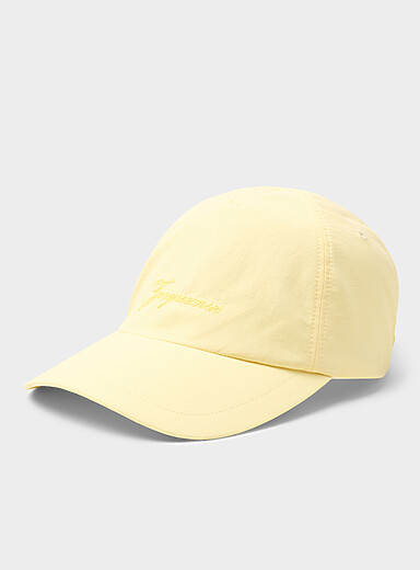 Jacquemus Brown Baluchon canvas cap for men