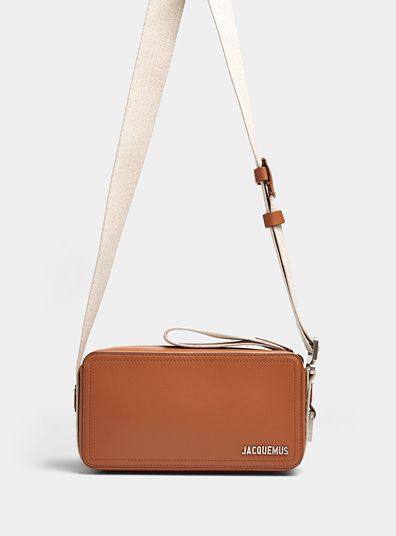 Jacquemus Light Brown La Cuerda Horizontal bag for men
