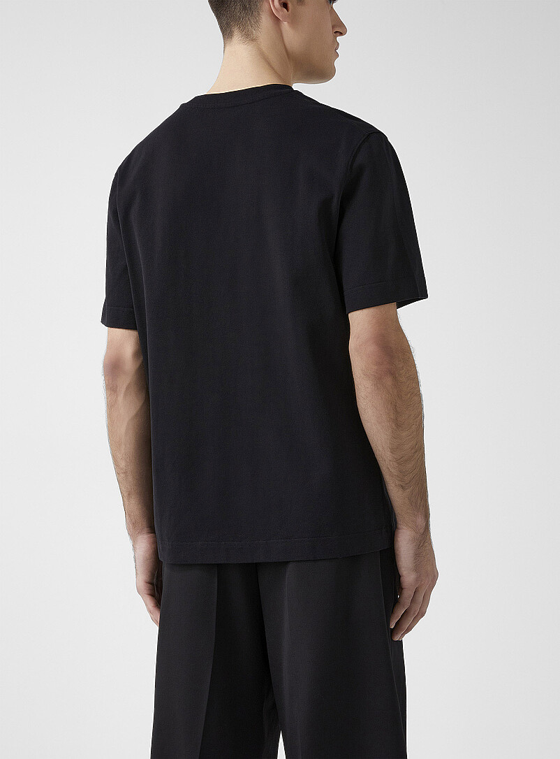 Jacquemus Black Logo band T-shirt for men