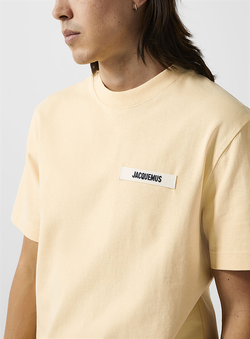 Jacquemus Black Logo band T-shirt for men