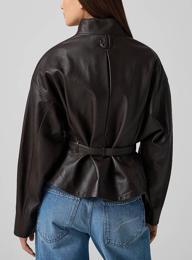 Ciro lambskin leather jacket | Jacquemus | Shop Women's Designer