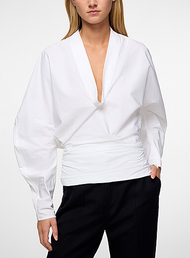 Jacquemus White Colombe blouse for women