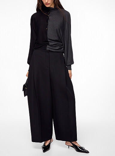 Jacquemus Black Miami high-rise pant for women