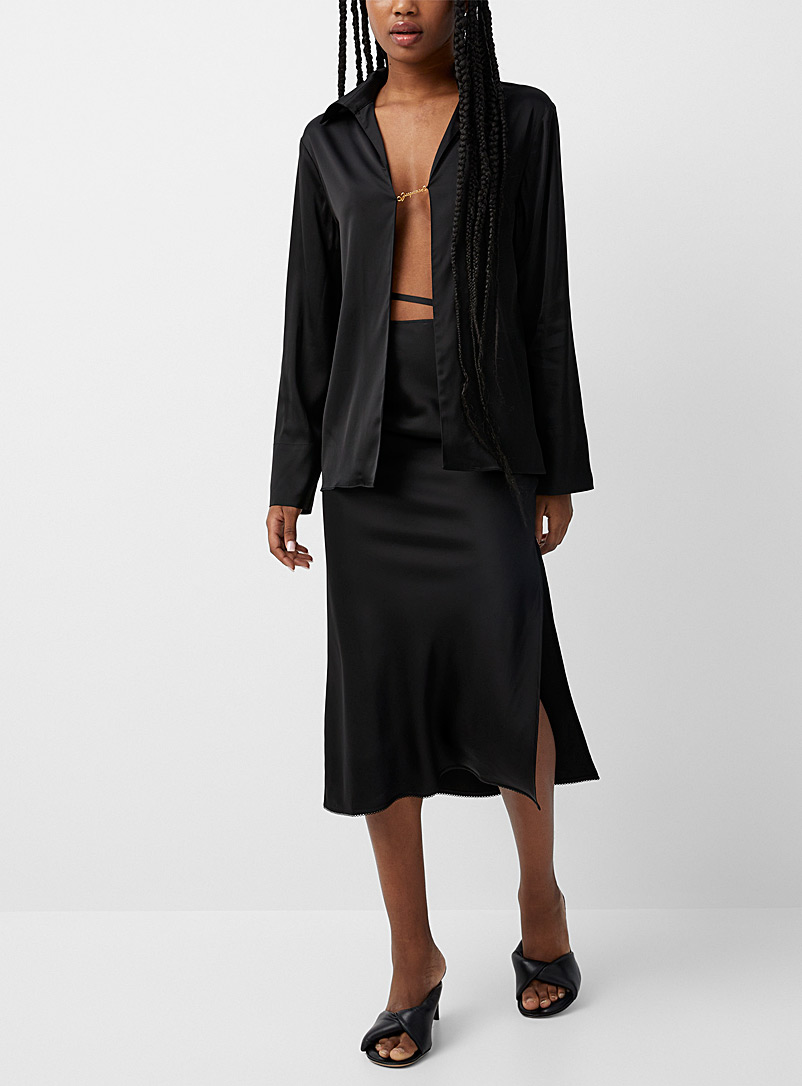 Jacquemus Black Notte skirt for women