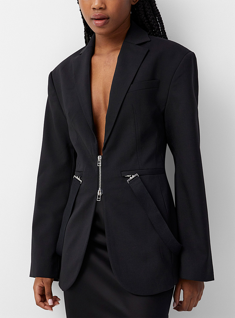 Jacquemus Black Filu jacket for women