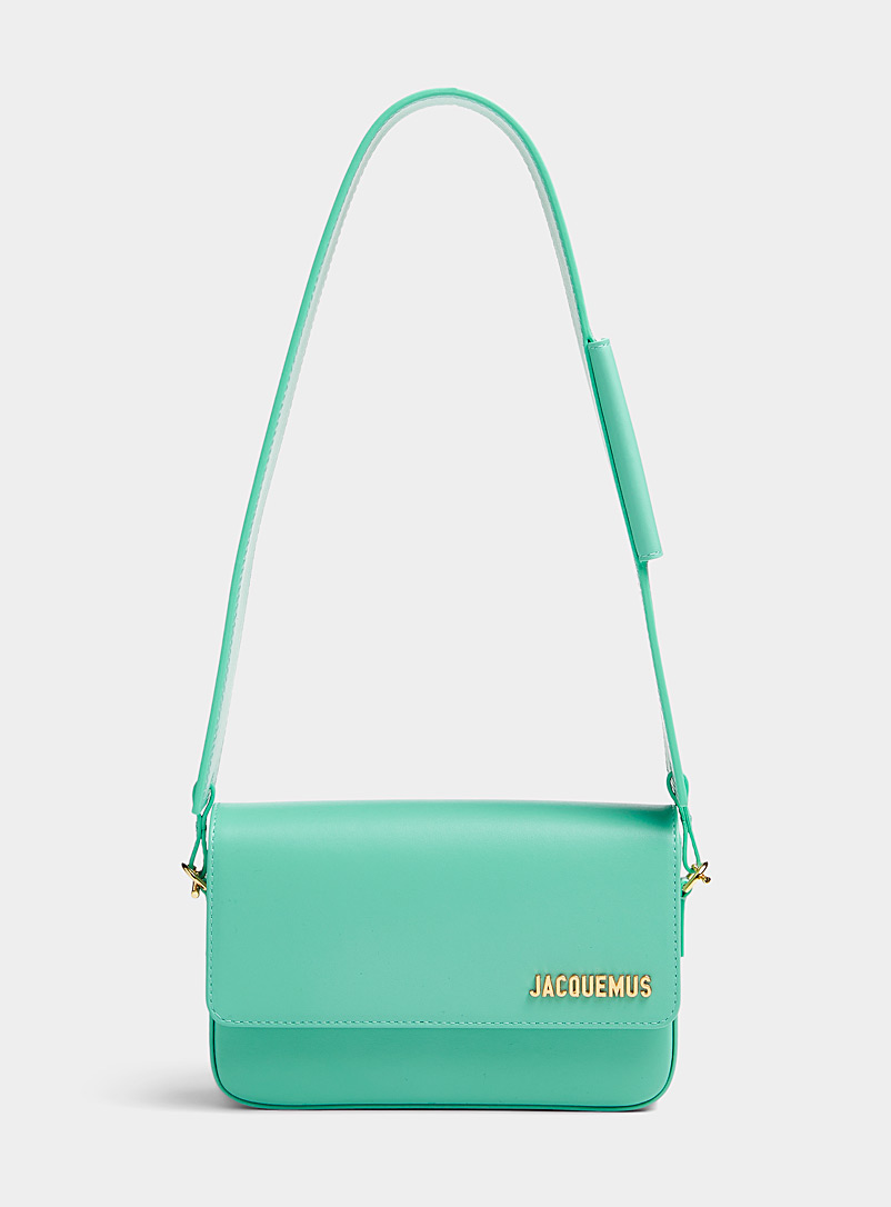 Jacquemus: Le sac Carinu Sarcelle-turquoise-aqua pour femme