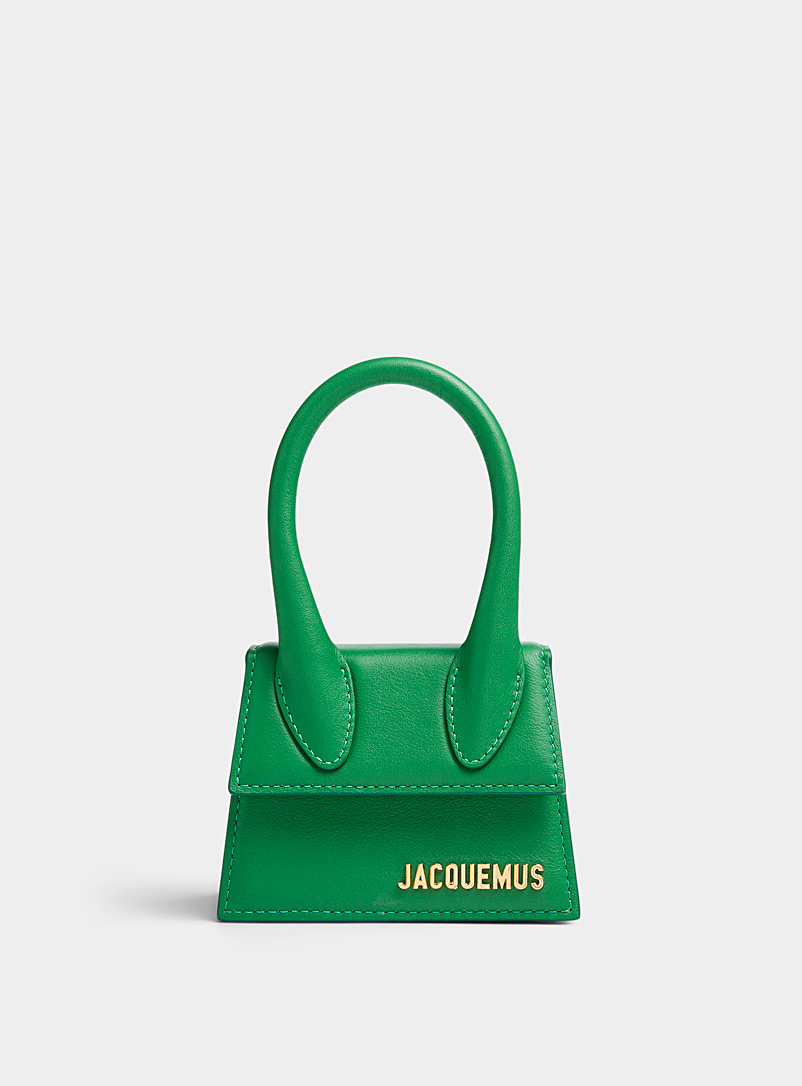 Jacquemus Kelly Green Chiquito mini bag for women