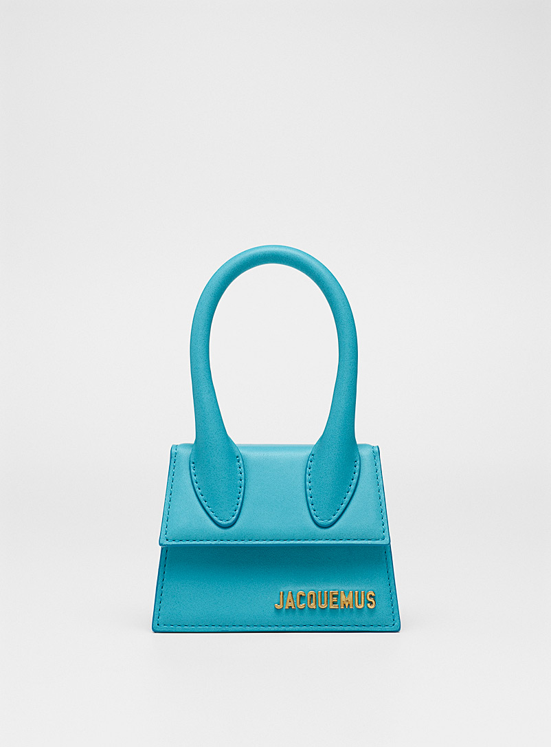 Jacquemus: Le minisac Chiquito Sarcelle-turquoise-aqua pour femme