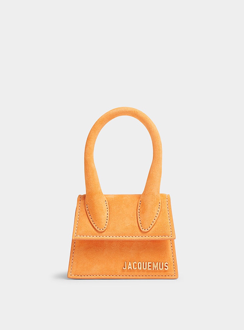 Jacquemus Orange Chiquito mini bag for women