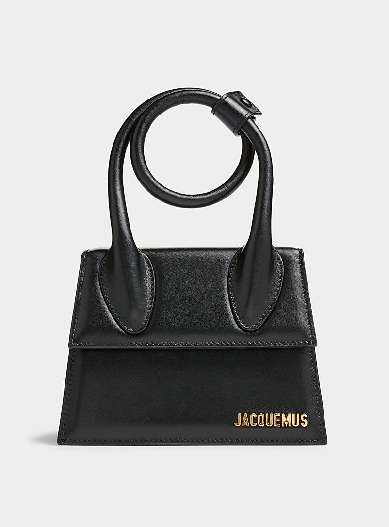 Jacquemus Black Chiquito Noeud bag for women