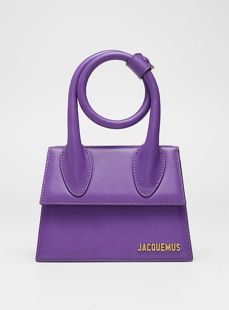 Jacquemus Crimson Chiquito Noeud bag for women
