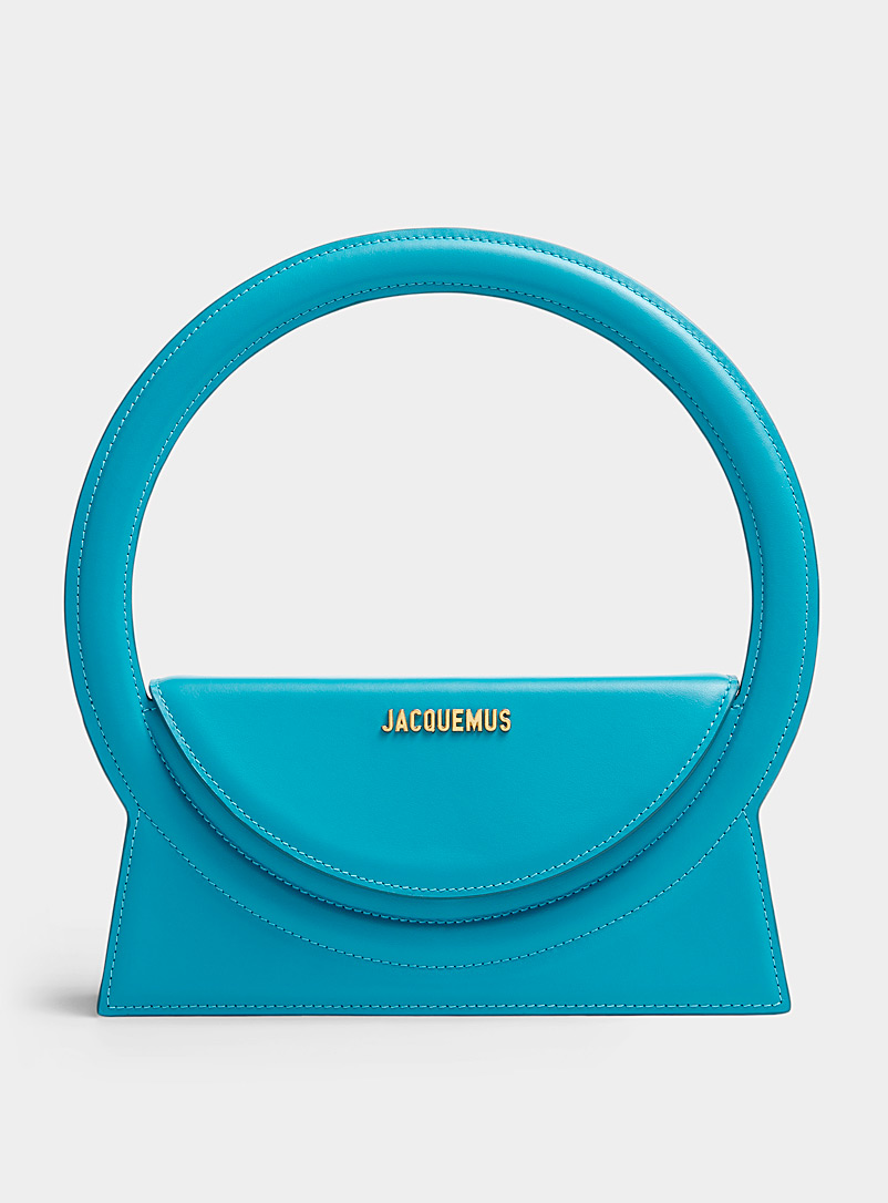 Jacquemus: Le sac Rond Sarcelle-turquoise-aqua pour femme