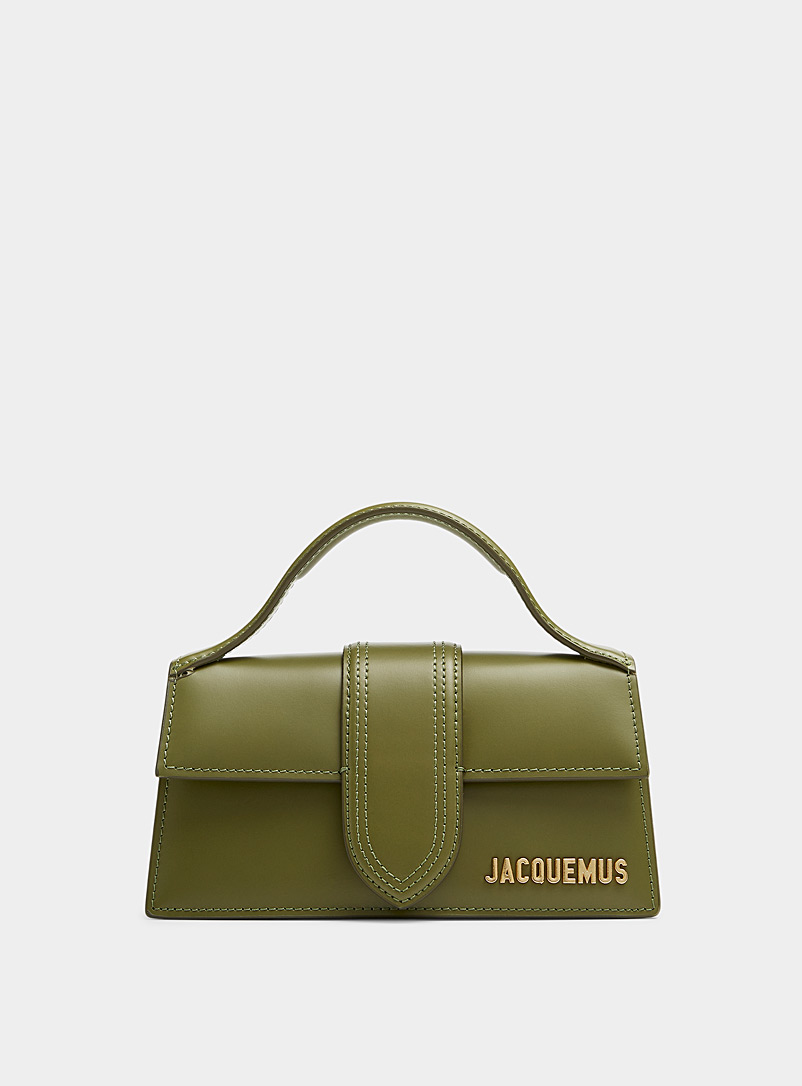 Jacquemus Khaki Bambinou bag for women