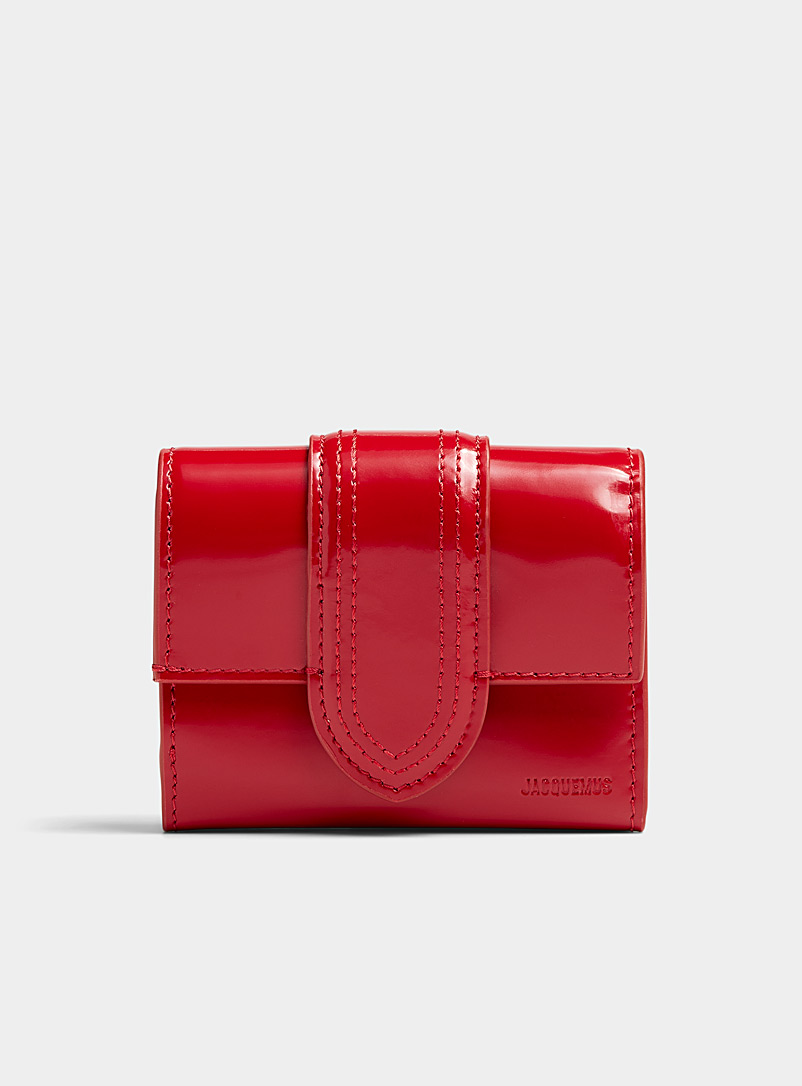 Jacquemus Red Le Compact Bambino wallet for women