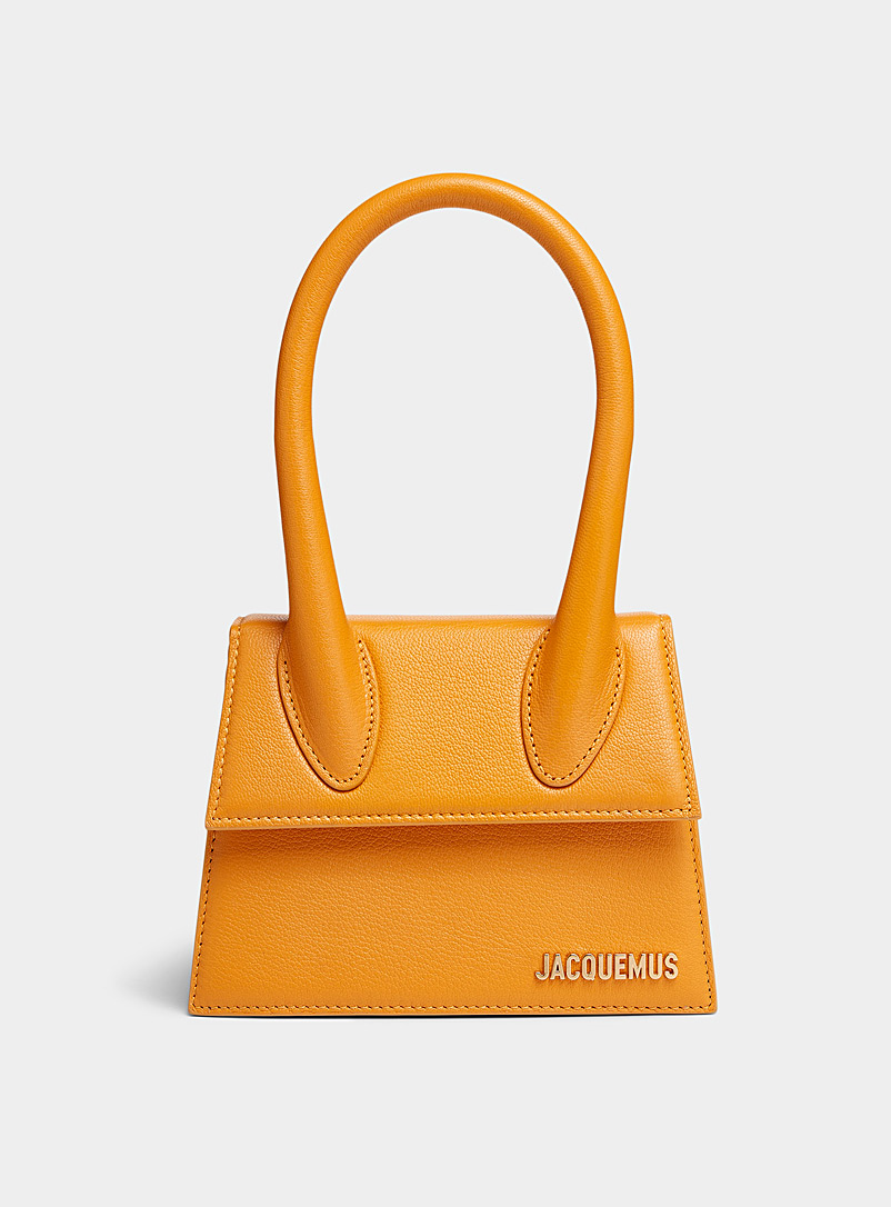 Jacquemus: Le sac Chiquito moyen orange Orange pour femme
