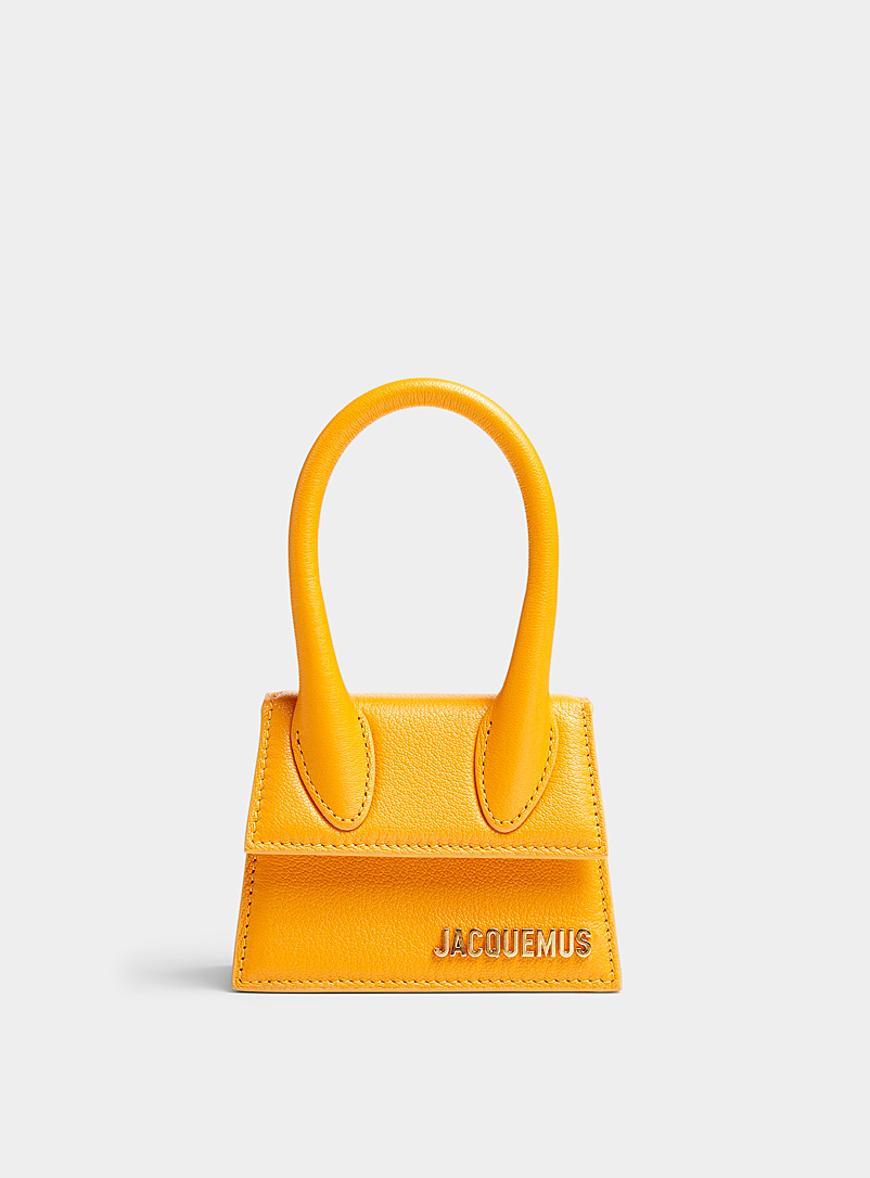 Jacquemus: Le minisac Chiquito orange Orange pour femme