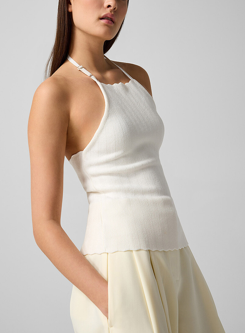 La Maille Tablier halter top product image 2
